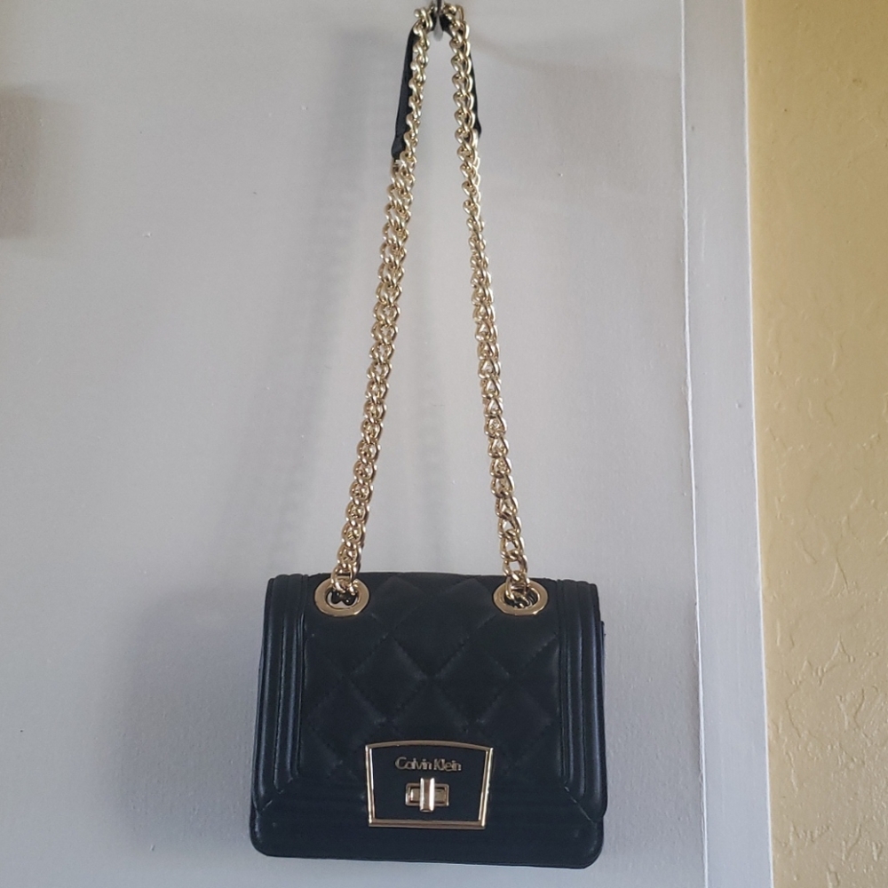 Calvin klein clutch shoulder bag